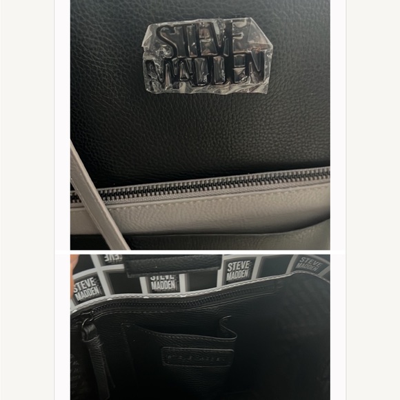 Steve Madden New without tags, 2 piece handbag and matching makeup bag. - Picture 4 of 5